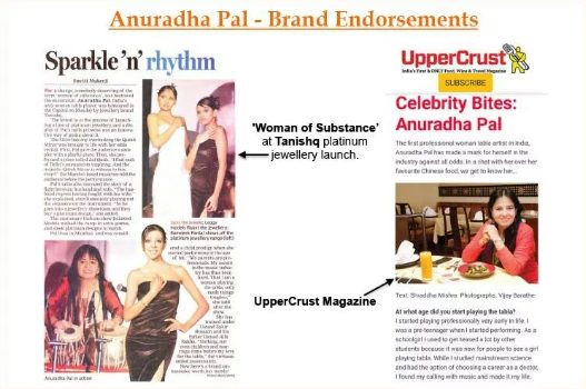 Anuradha Pal at Tanishq brand launch — Woman of Substance
