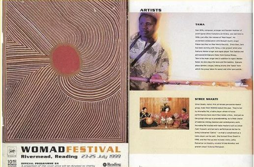 Anuradha Pal’s Stree Shakti performing at WOMAD Festival, UK